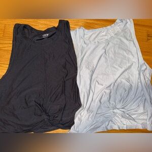 Old navy active front tie Tops